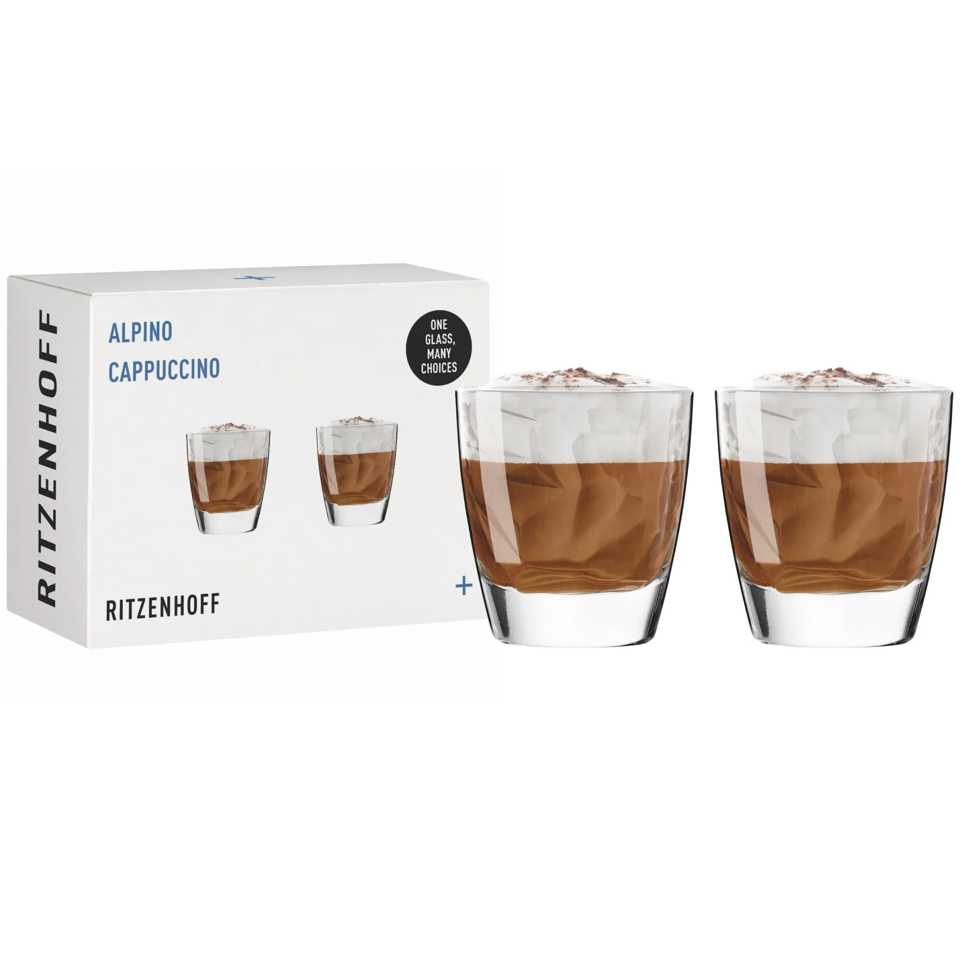 Ritzenhoff ALPINO CAPPUCCINOGLAS-SET F25