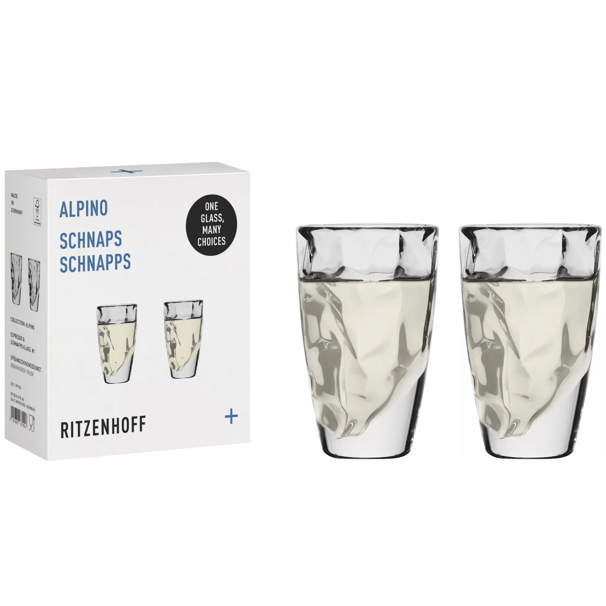 Ritzenhoff ALPINO ESPRESSOGLAS-/SCHNAPSGLAS-SET #1