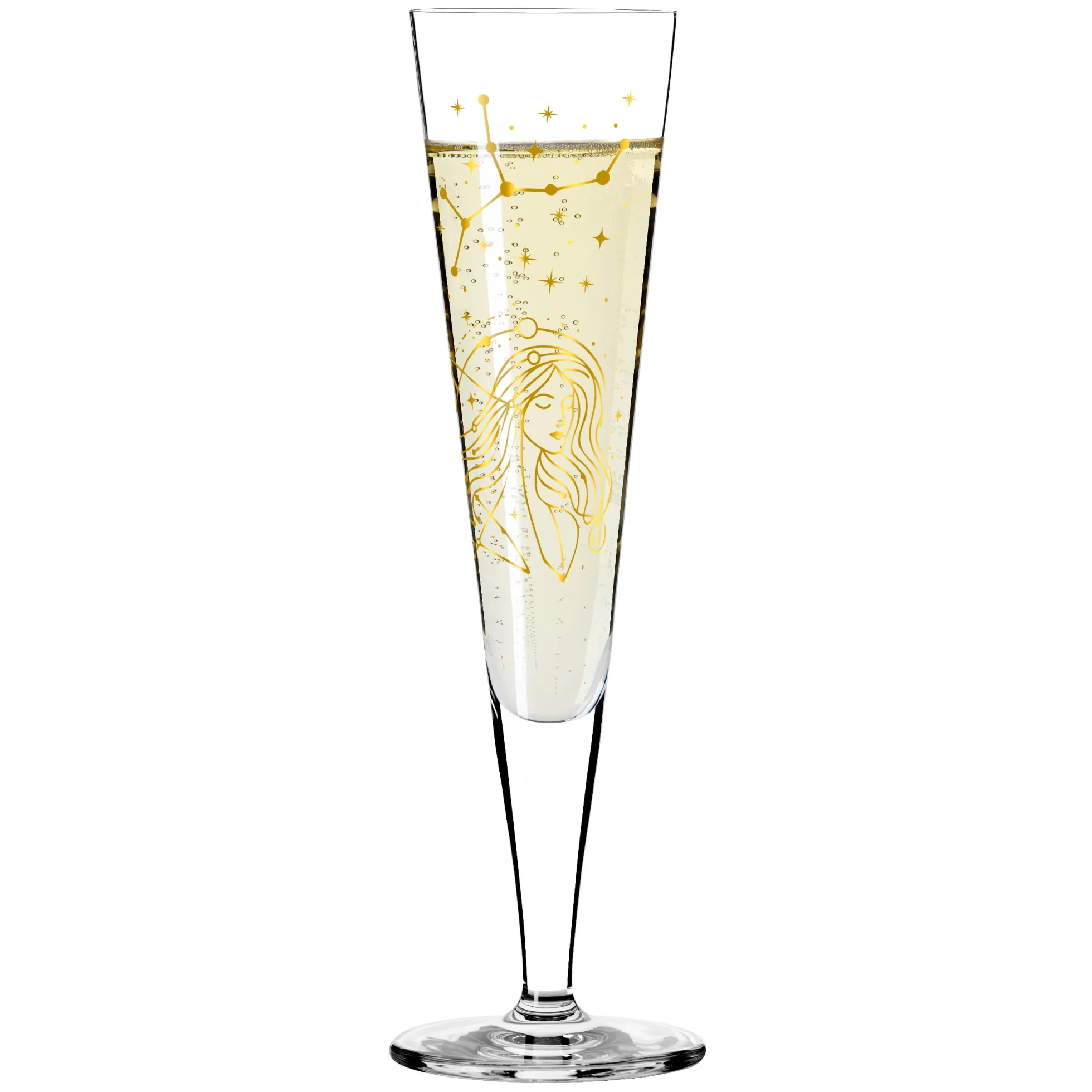 Ritzenhoff astro champagnerglas #12 jungfrau