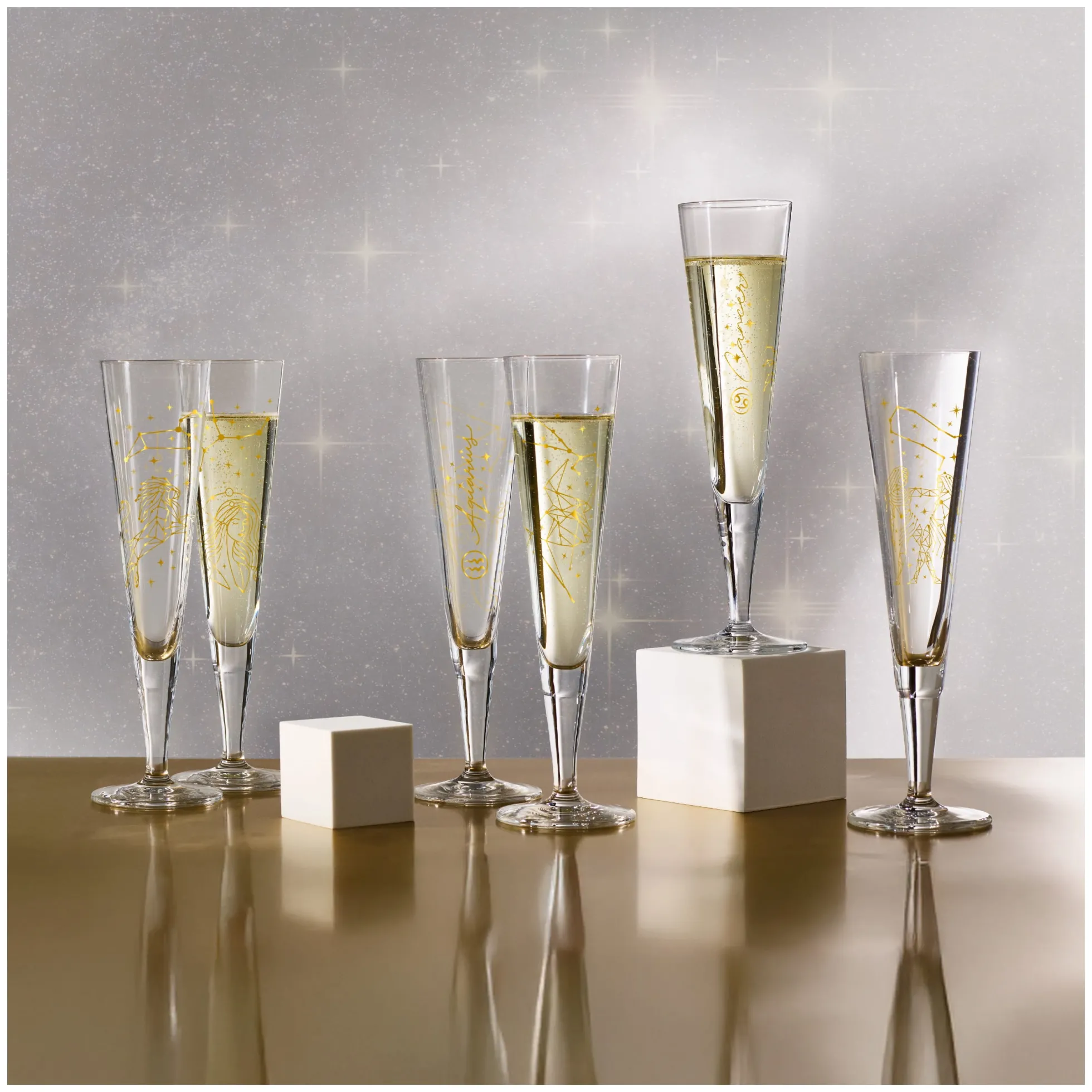 Ritzenhoff astro champagnerglas #6 löwe