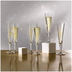 Ritzenhoff astro champagnerglas #4 steinbock