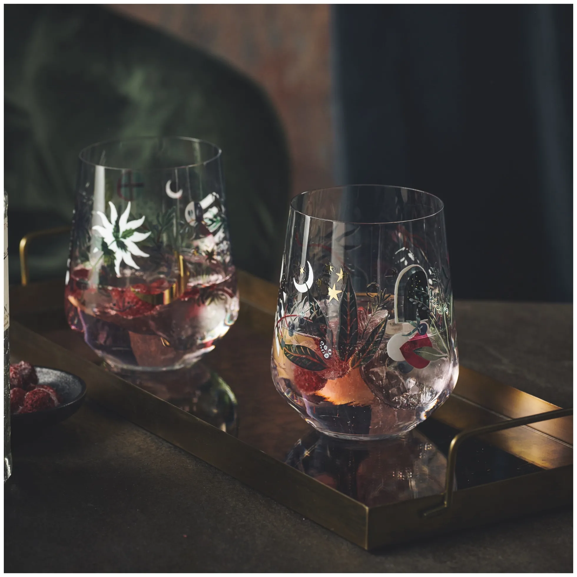 Ritzenhoff BOTANIC GLAMOUR GINGLAS-SET #7, #8