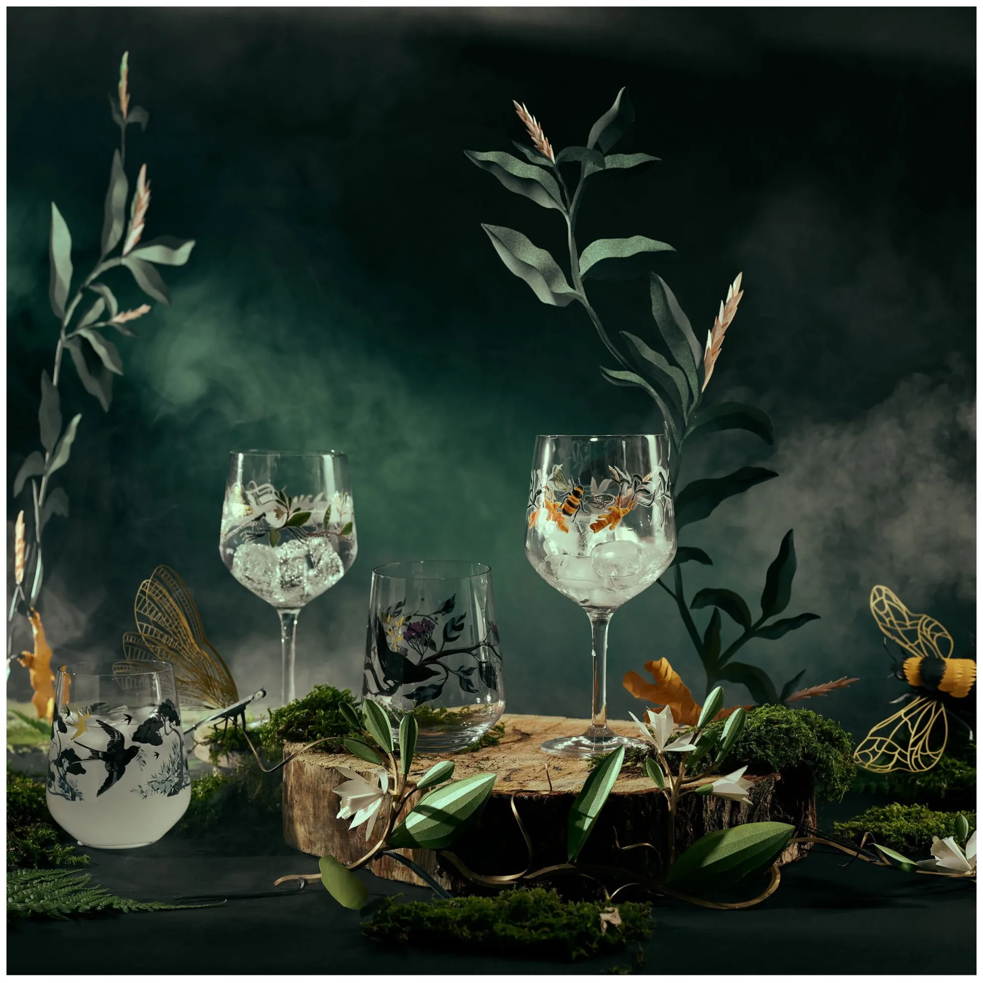 Ritzenhoff BOTANIC GLAMOUR GINGLAS-SET #3, #4