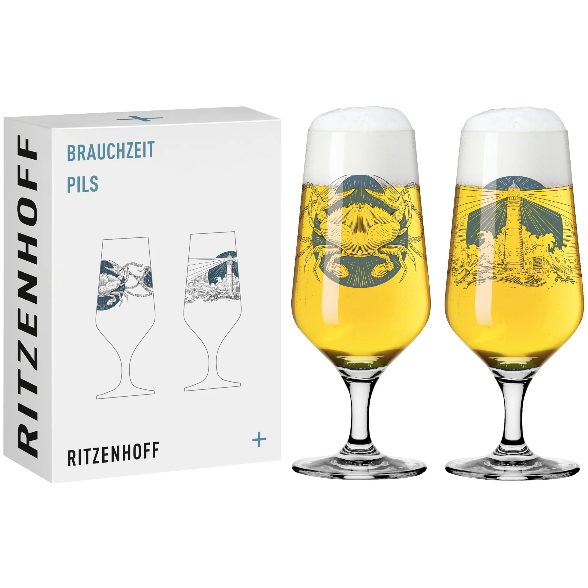 Ritzenhoff BRAUCHZEIT BIERGLAS-SET #7, #8