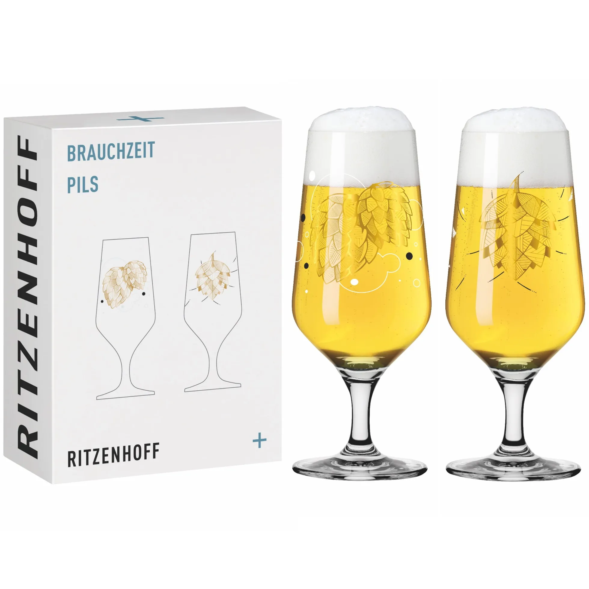 Ritzenhoff BRAUCHZEIT BIERGLAS-SET #1, #2