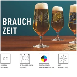 Ritzenhoff BRAUCHZEIT BIERGLAS-SET #1, #2