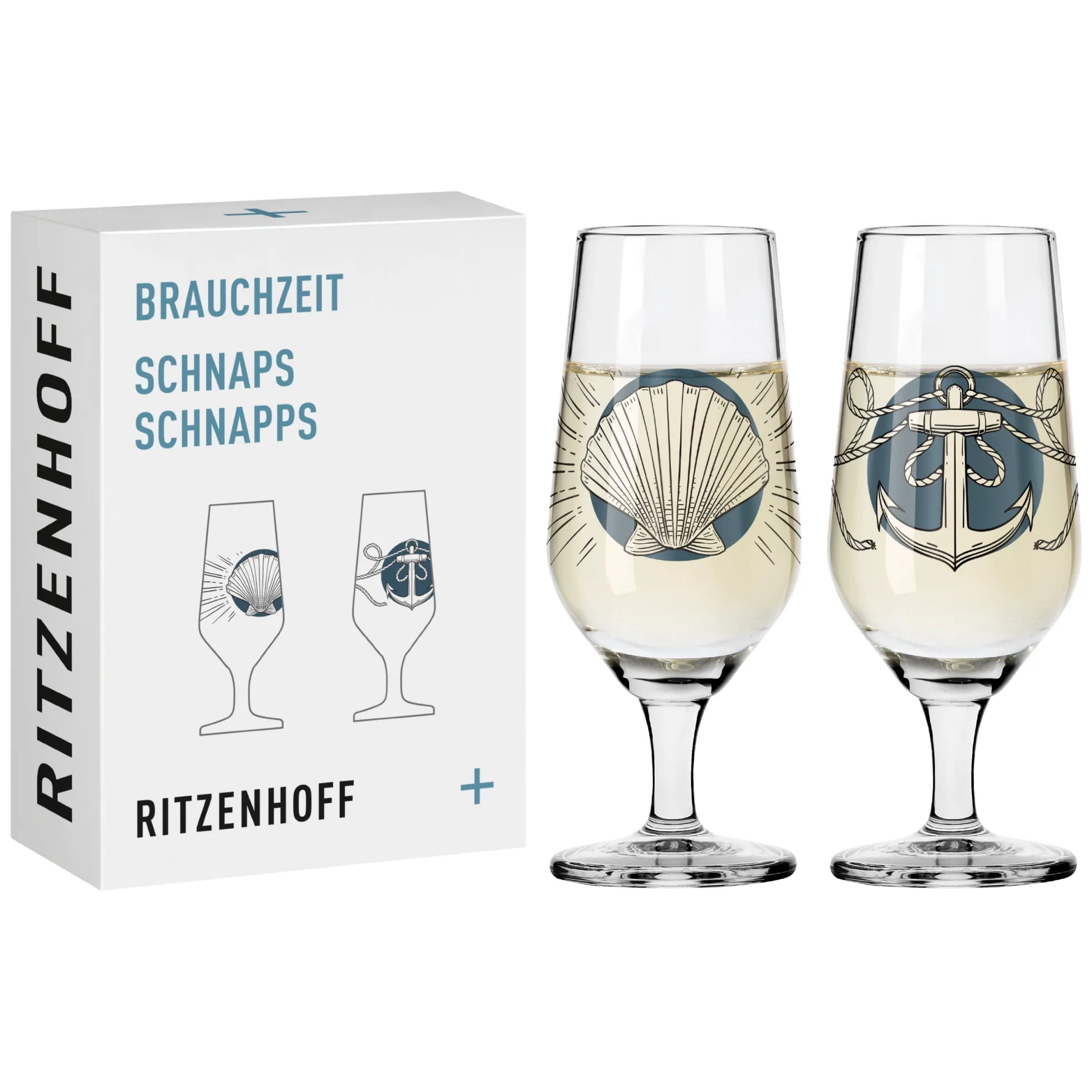 Ritzenhoff BRAUCHZEIT SCHNAPSGLAS-SET #1, #2