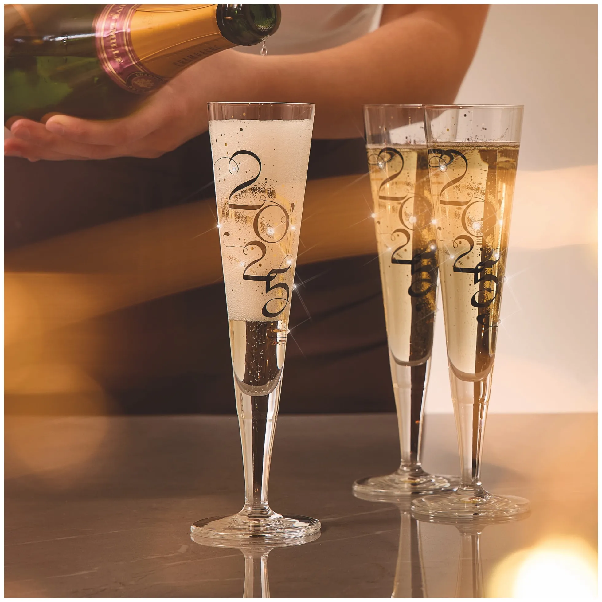Ritzenhoff BRILLANTNACHT CHAMPAGNERGLAS 2025
