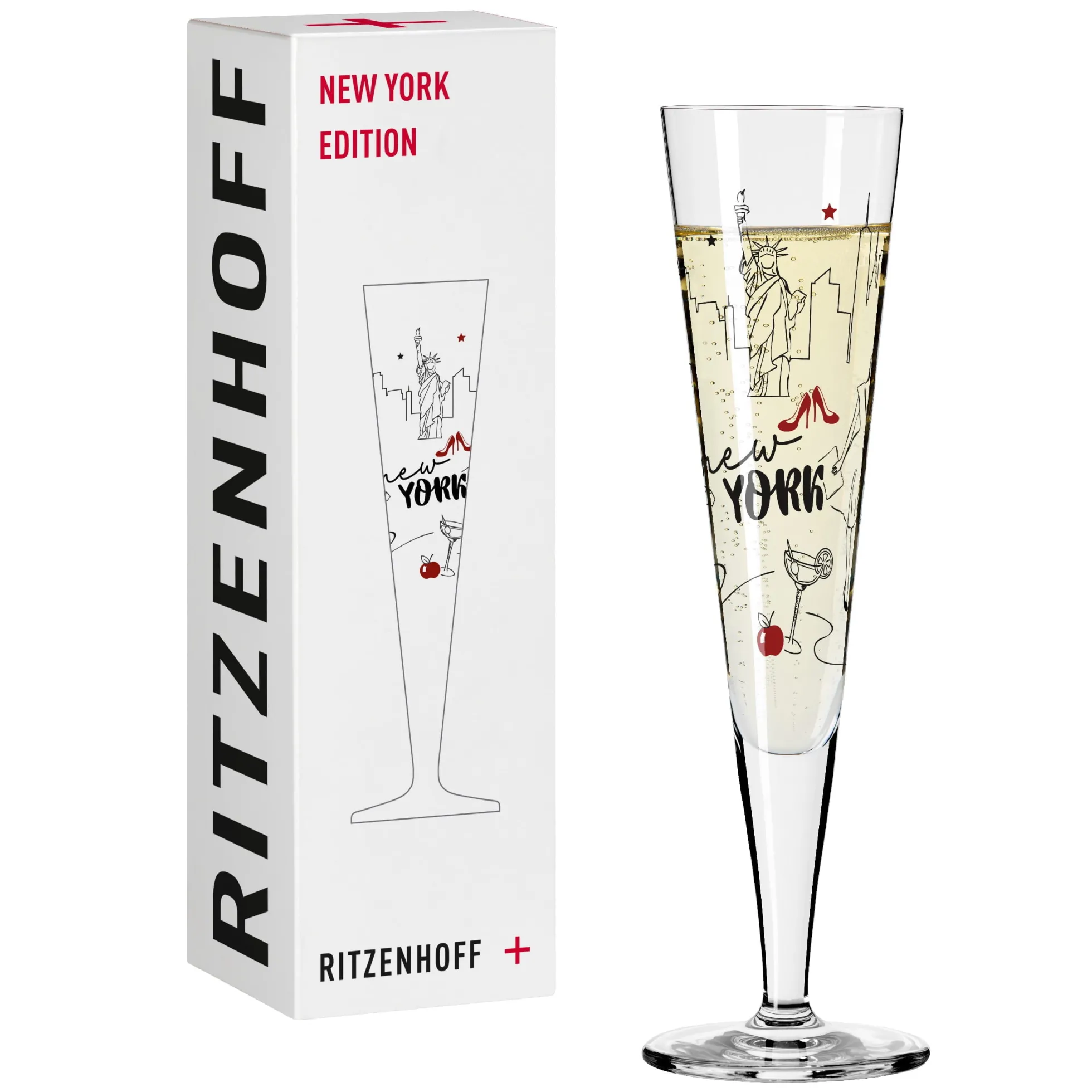 Ritzenhoff CHAMPUS NEW YORK EDITION CHAMPAGNERGLAS H24
