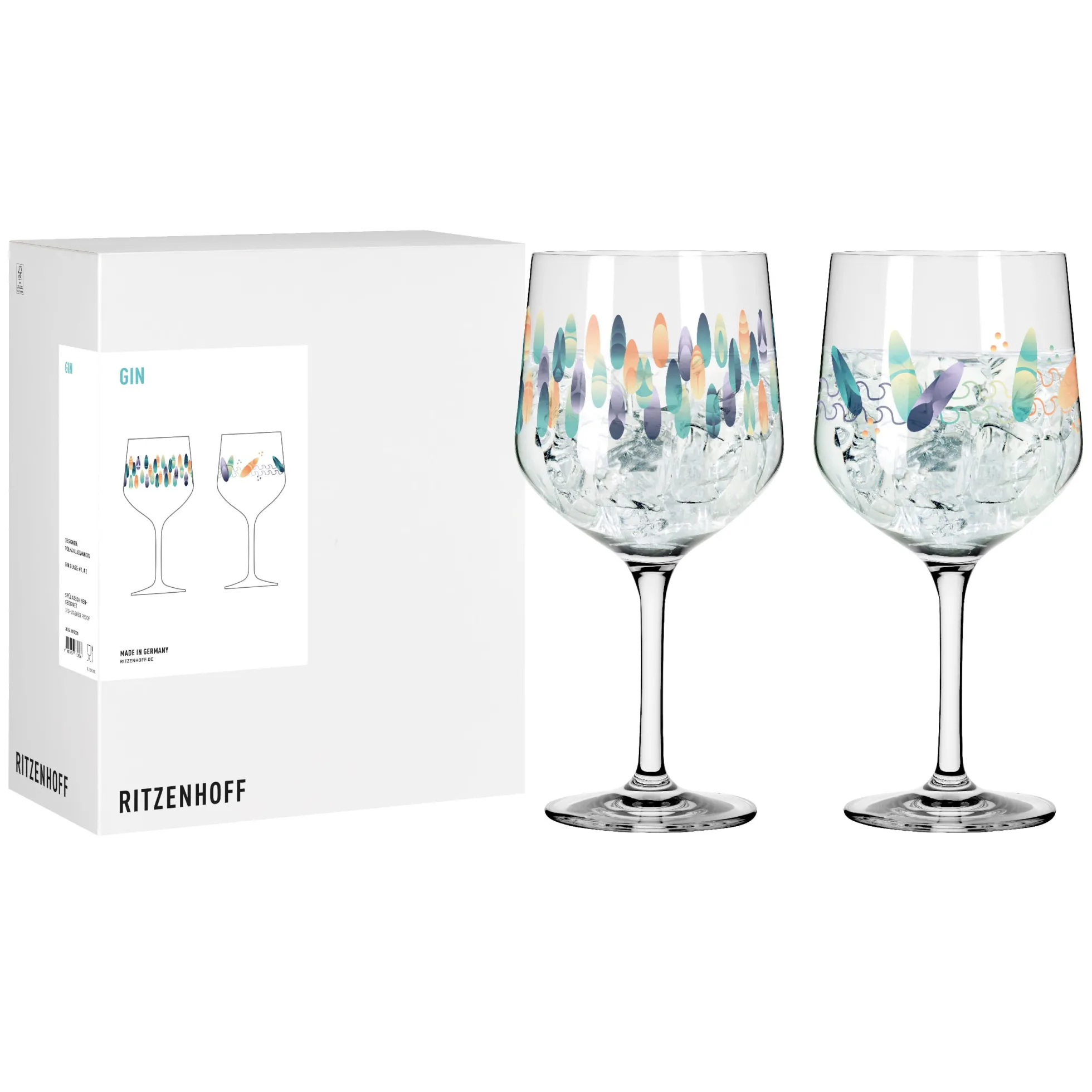 Ritzenhoff entdecker ginglas-set #1 #2