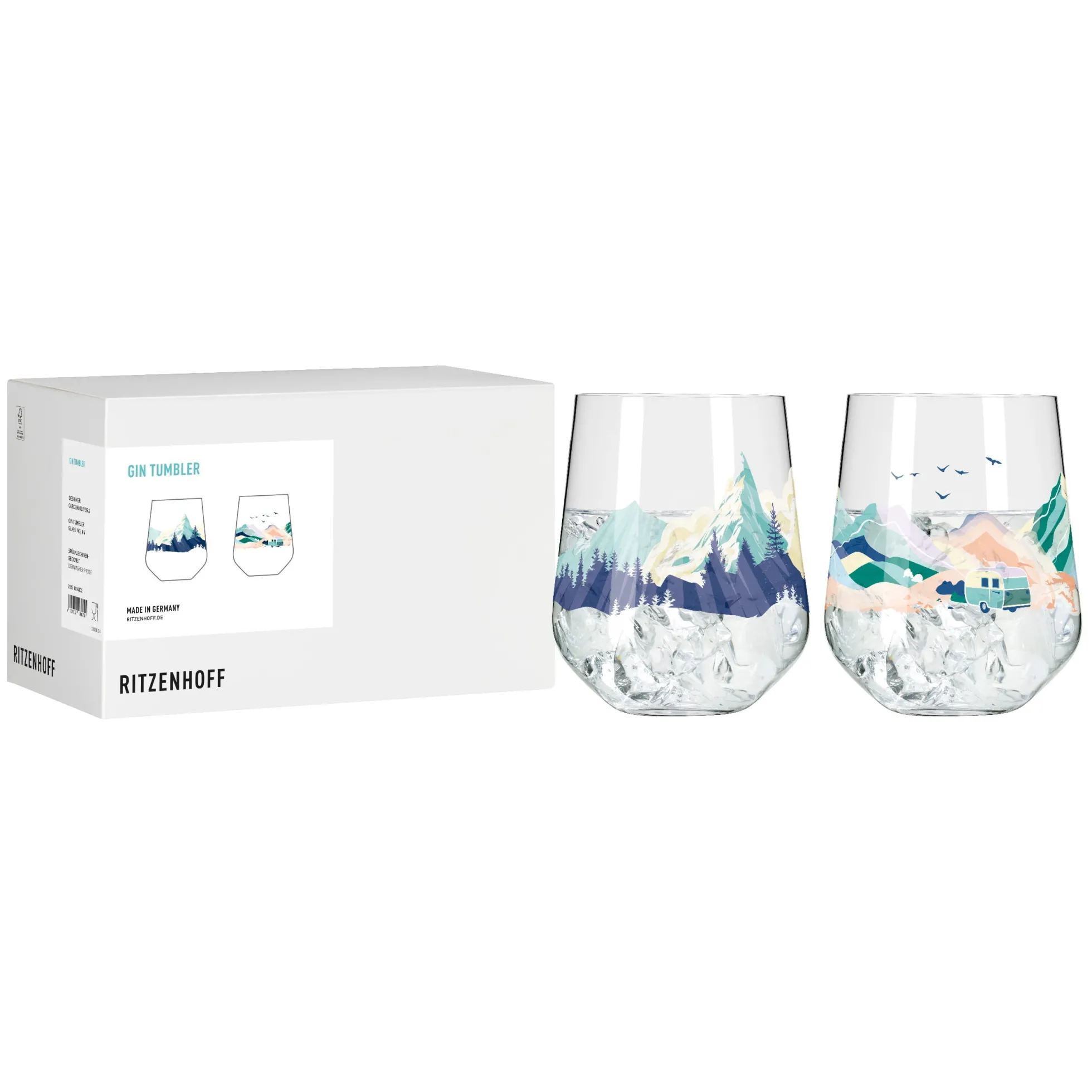 Ritzenhoff ENTDECKER GINGLAS-SET #3 #4