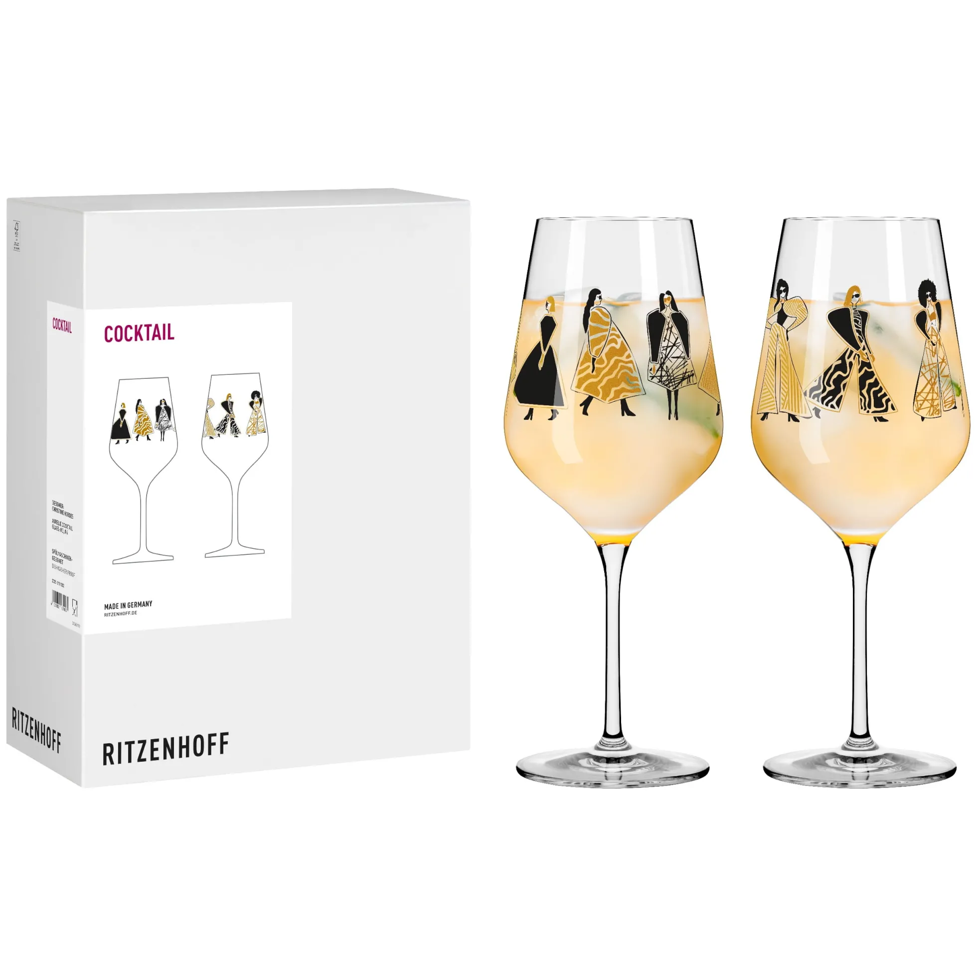 Ritzenhoff fashion cocktail weinglas-set #3 #4