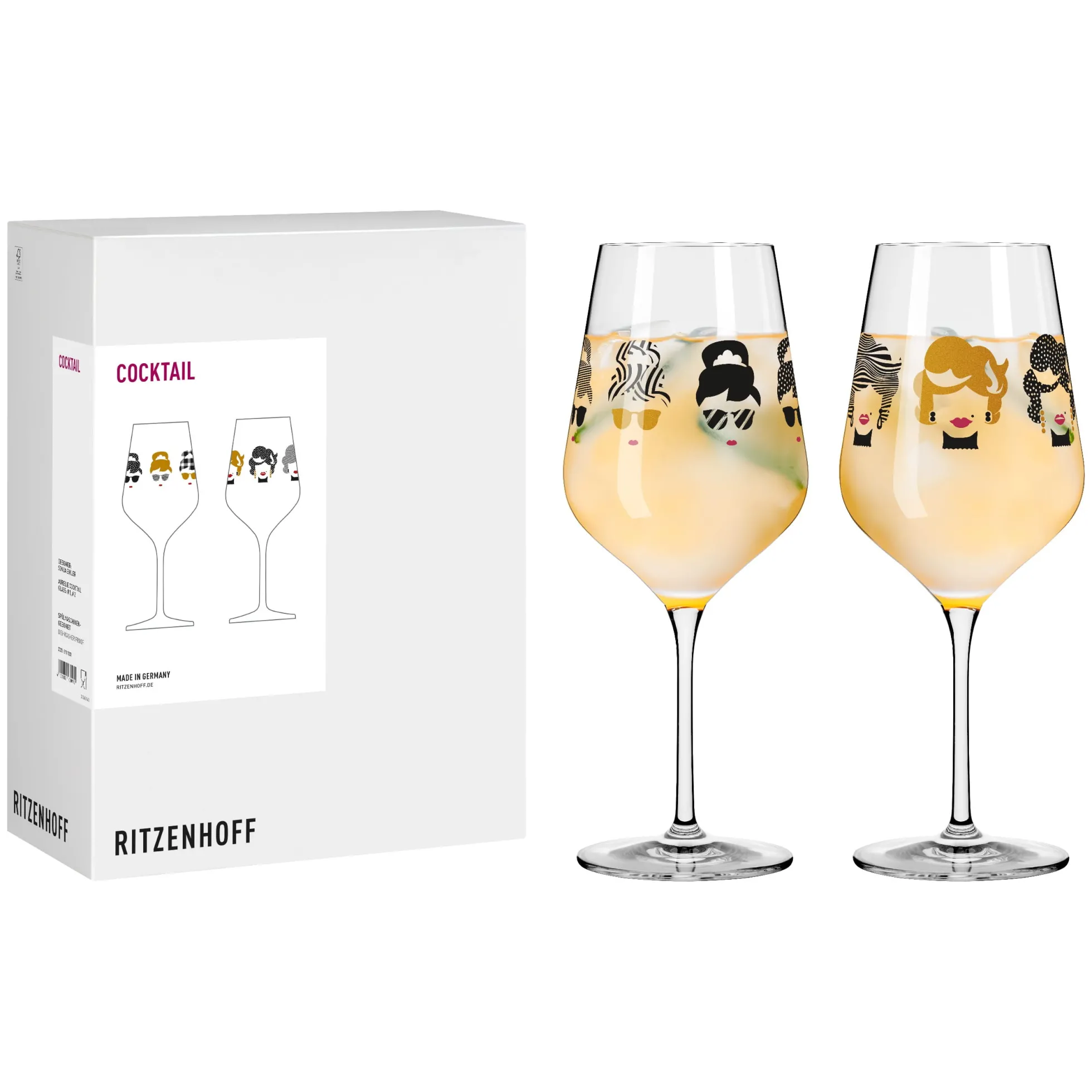 Ritzenhoff fashion cocktail weinglas-set #1 #2