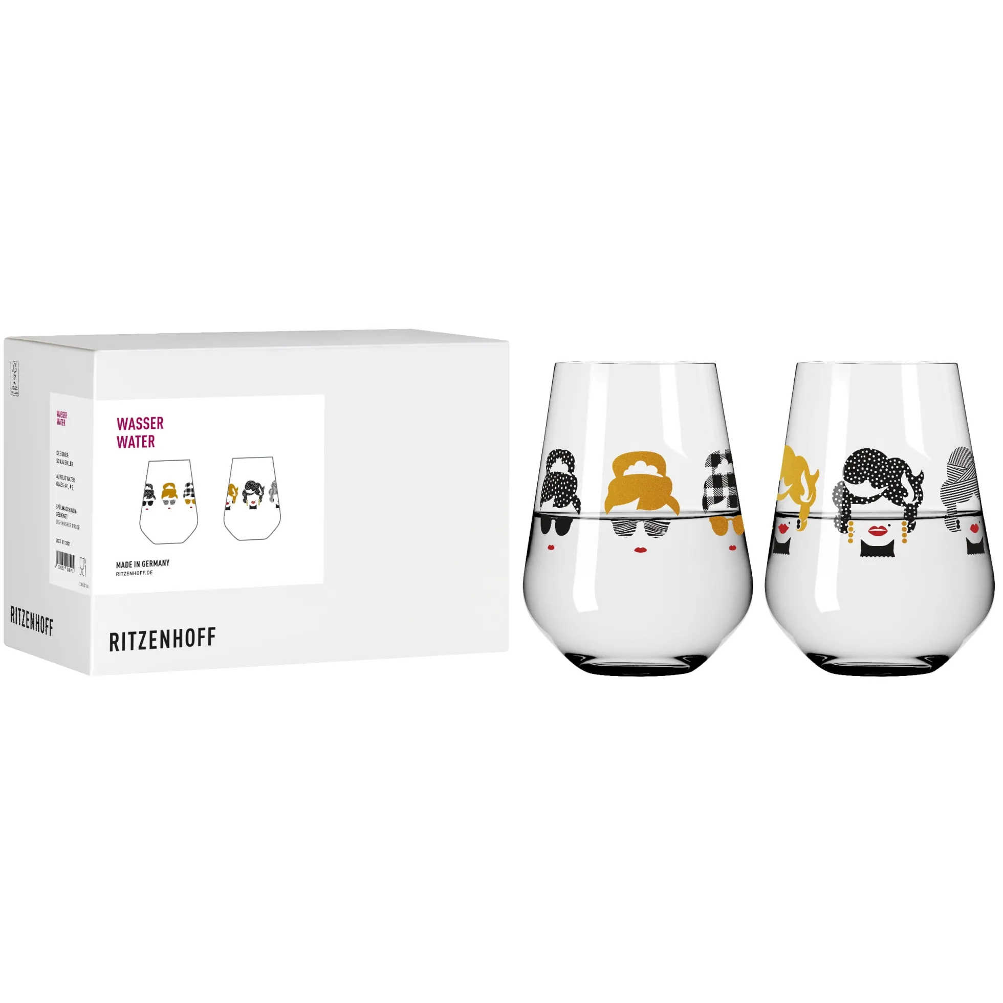 Ritzenhoff fashion wasserglas-set #1 #2