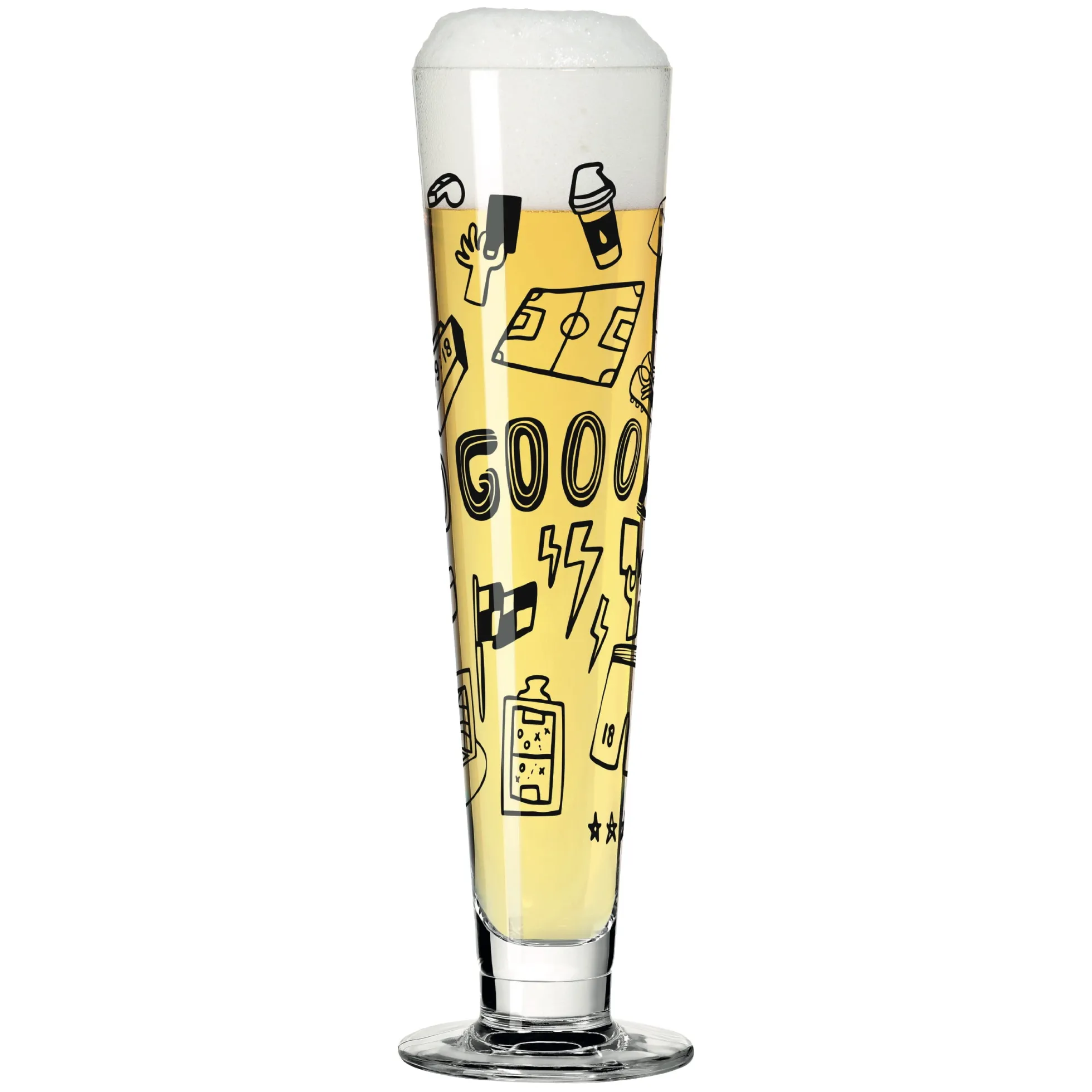 Ritzenhoff fußball bierglas #6