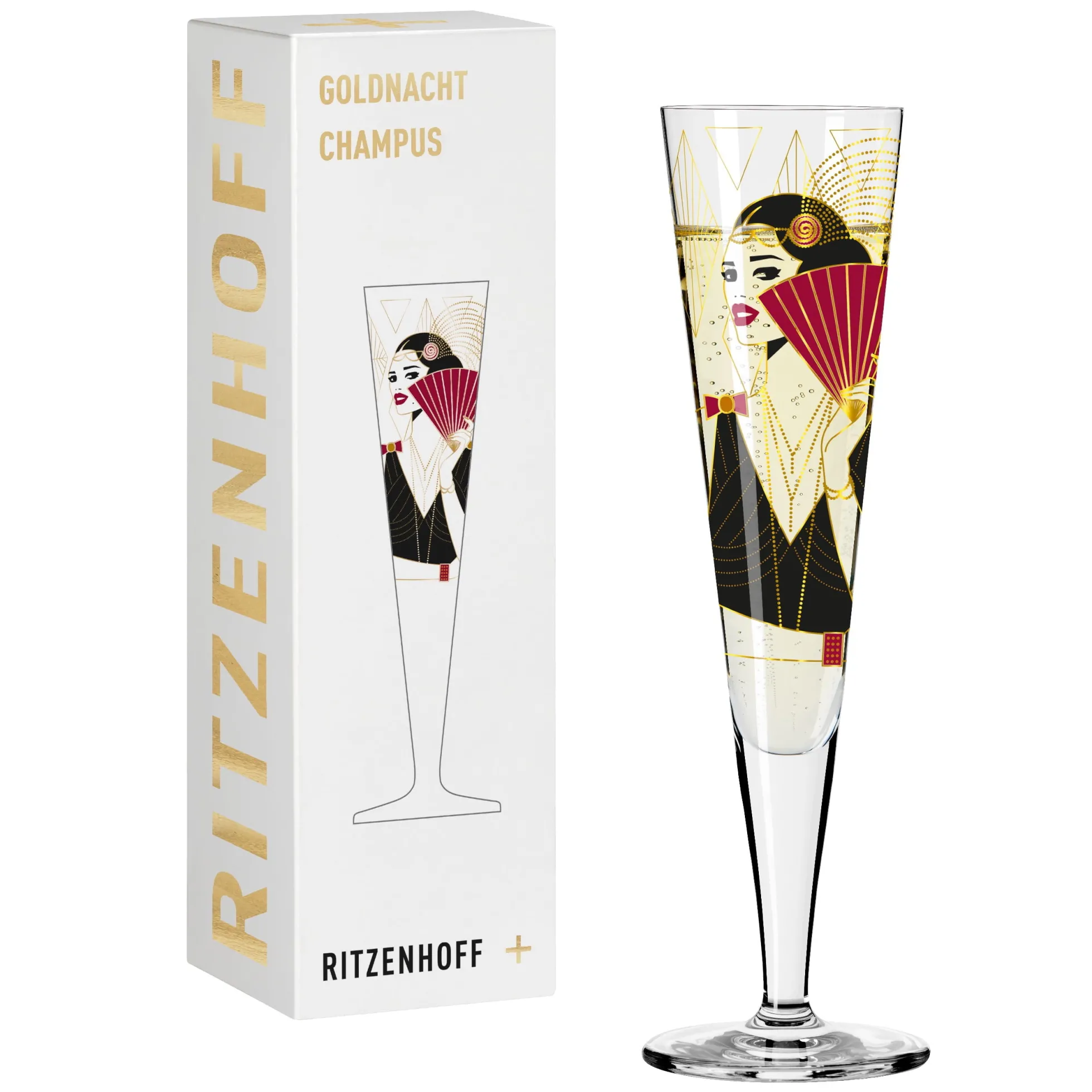 Ritzenhoff GOLDNACHT CHAMPAGNERGLAS #28