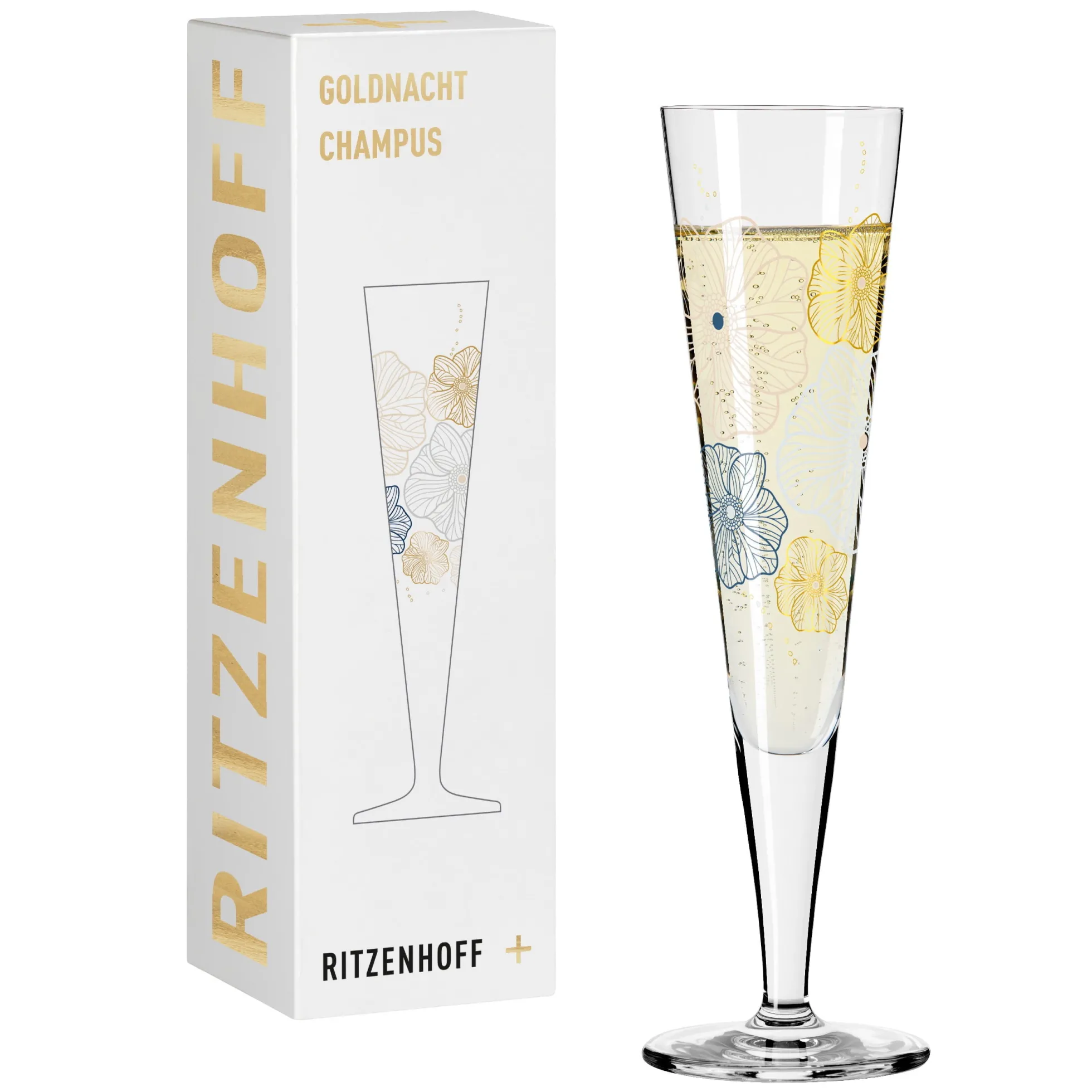 Ritzenhoff GOLDNACHT CHAMPAGNERGLAS #36
