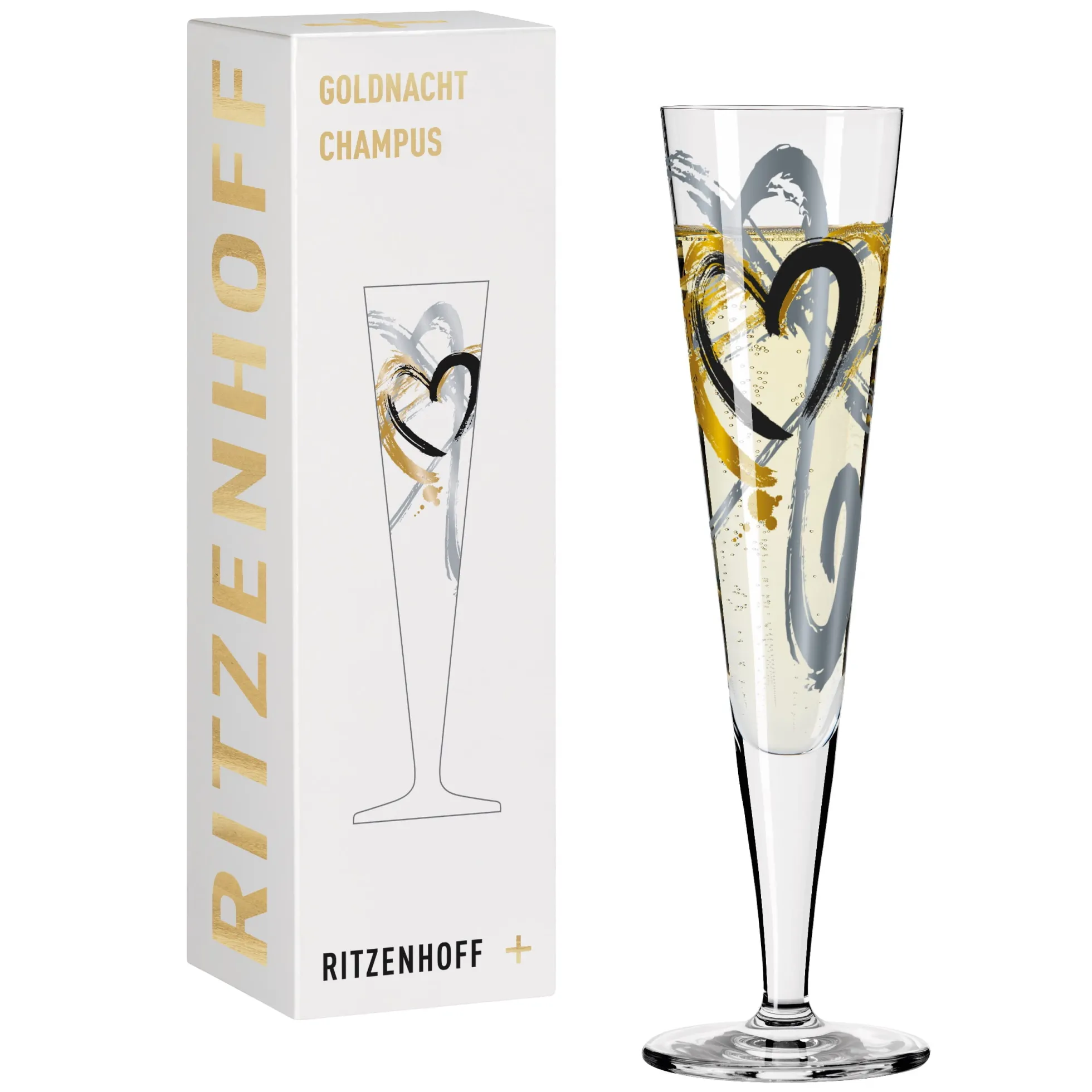 Ritzenhoff GOLDNACHT CHAMPAGNERGLAS #1