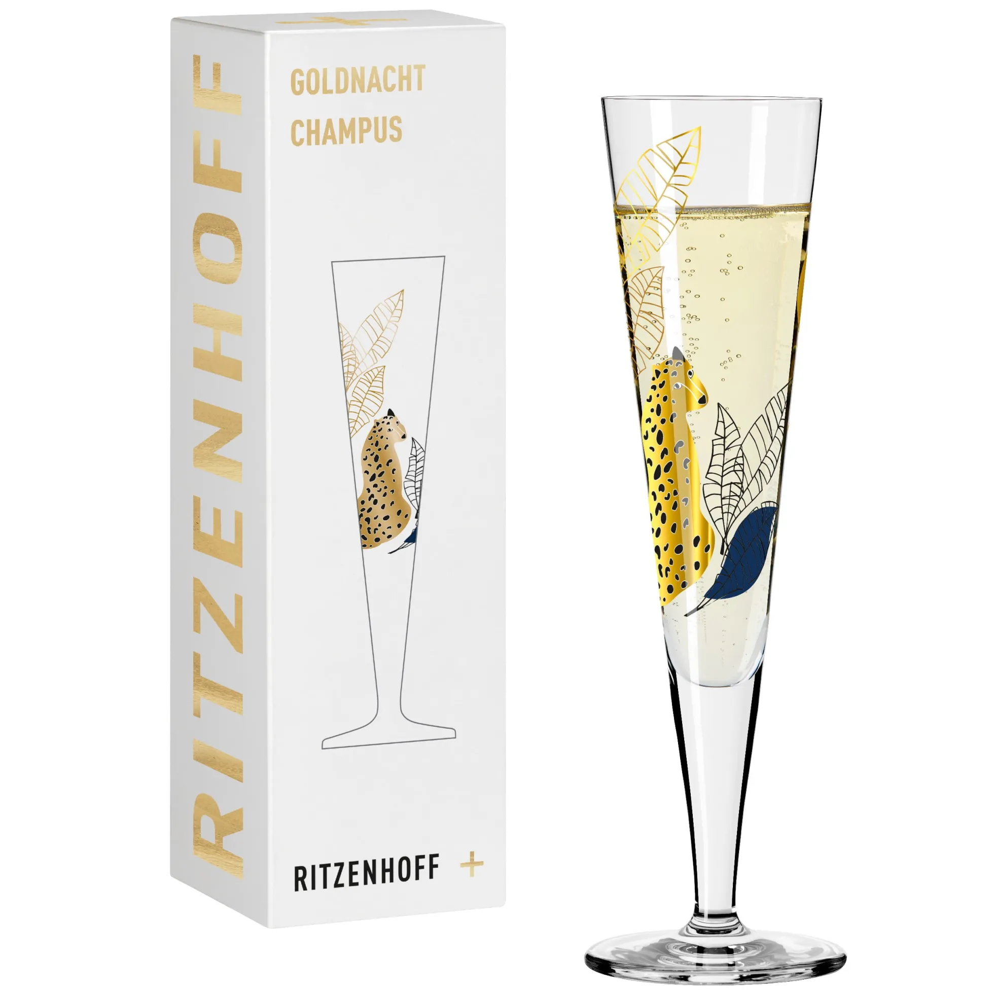 Ritzenhoff GOLDNACHT CHAMPAGNERGLAS #33