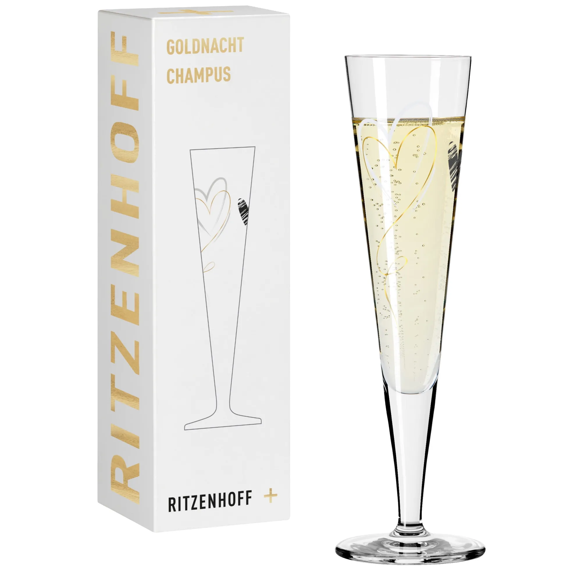 Ritzenhoff GOLDNACHT CHAMPAGNERGLAS #35