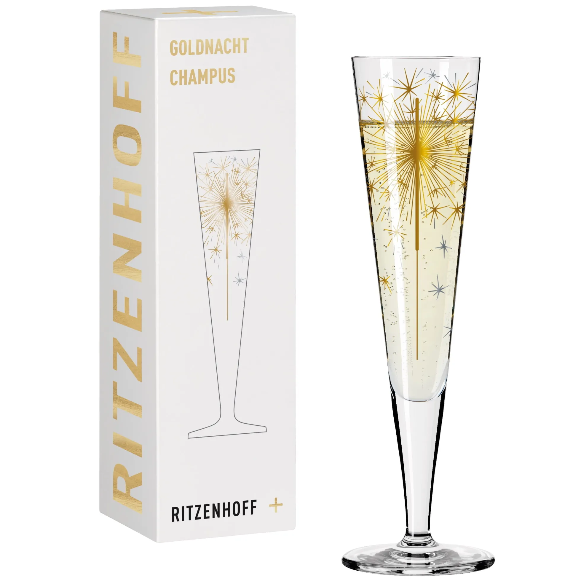 Ritzenhoff GOLDNACHT CHAMPAGNERGLAS #5