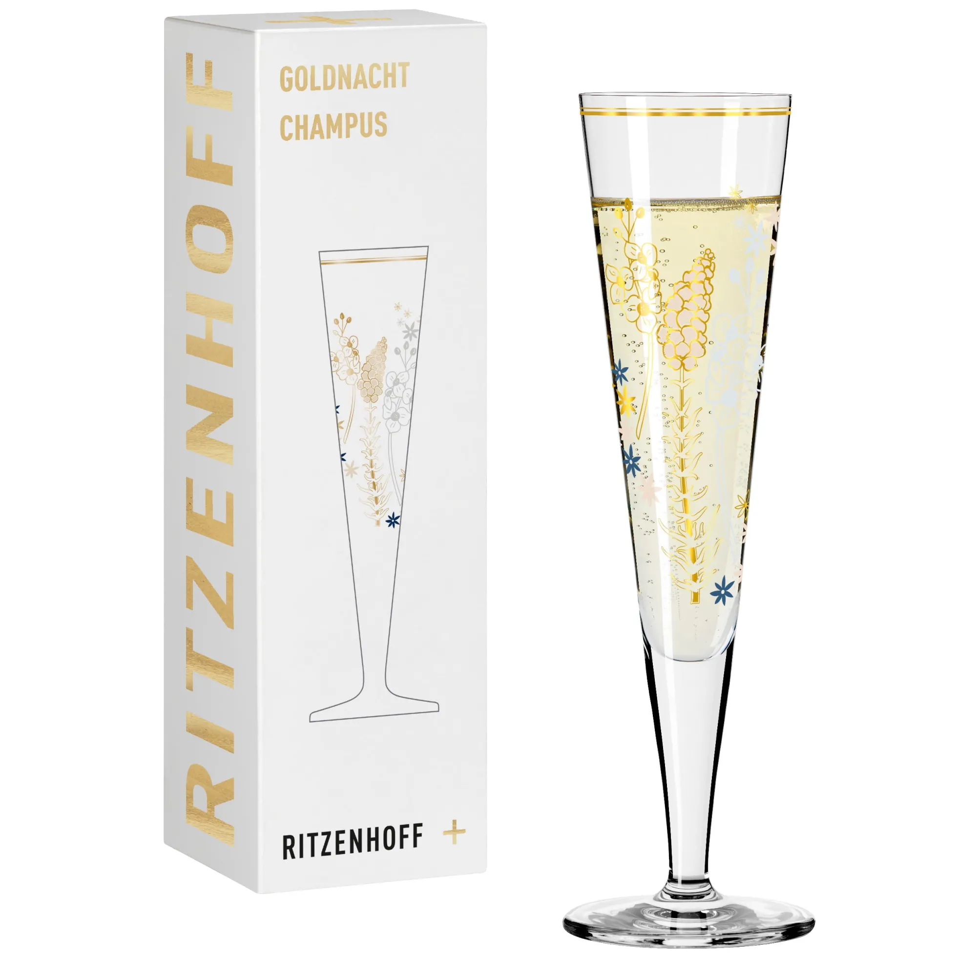 Ritzenhoff GOLDNACHT CHAMPAGNERGLAS #37