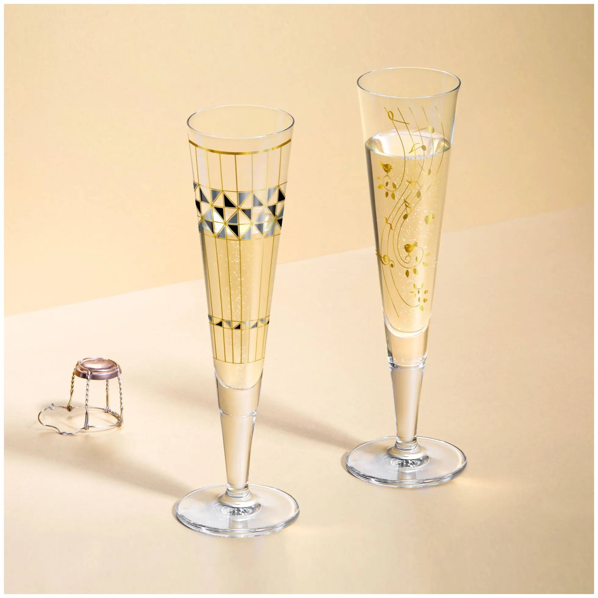 Ritzenhoff GOLDNACHT CHAMPAGNERGLAS #2