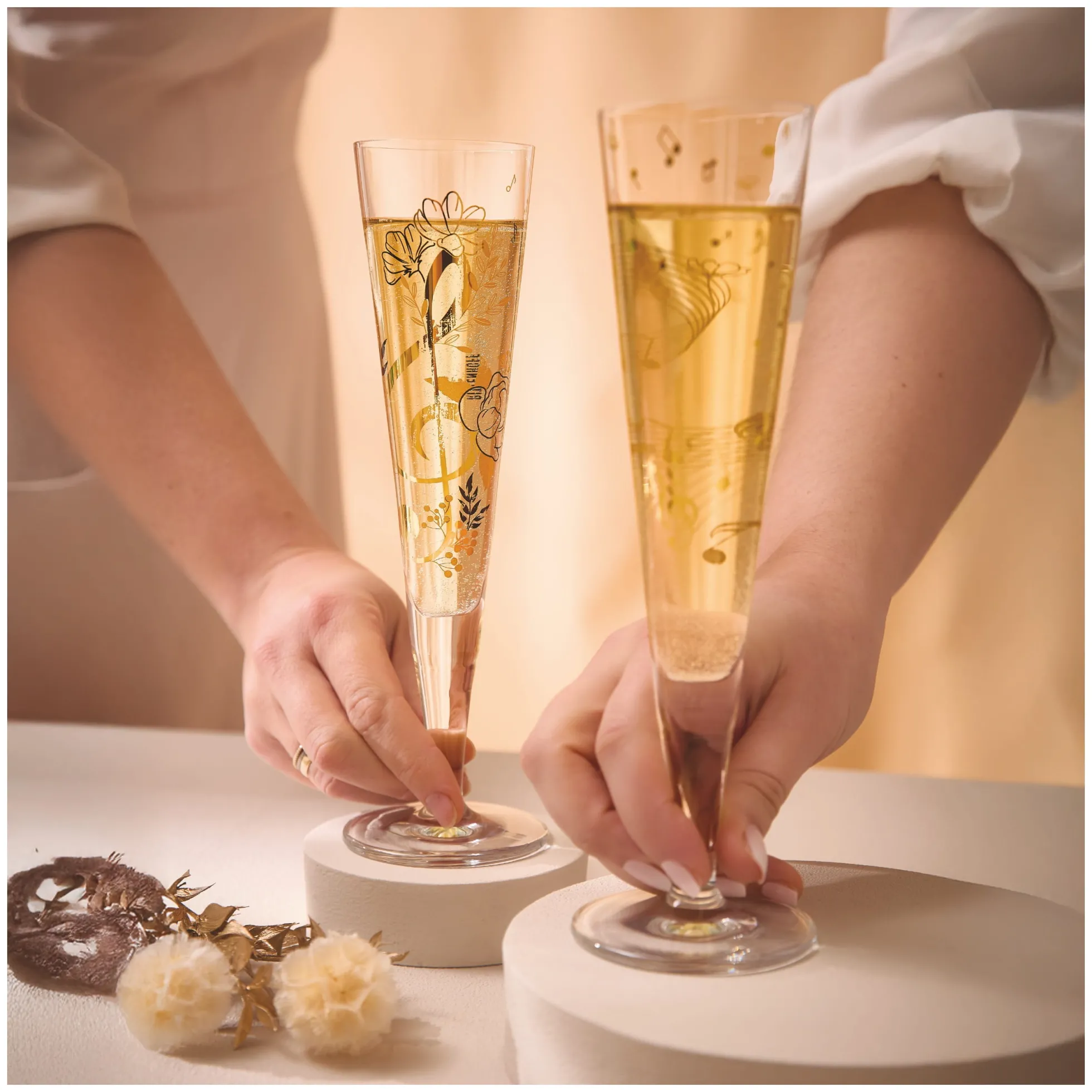 Ritzenhoff GOLDNACHT CHAMPAGNERGLAS #45