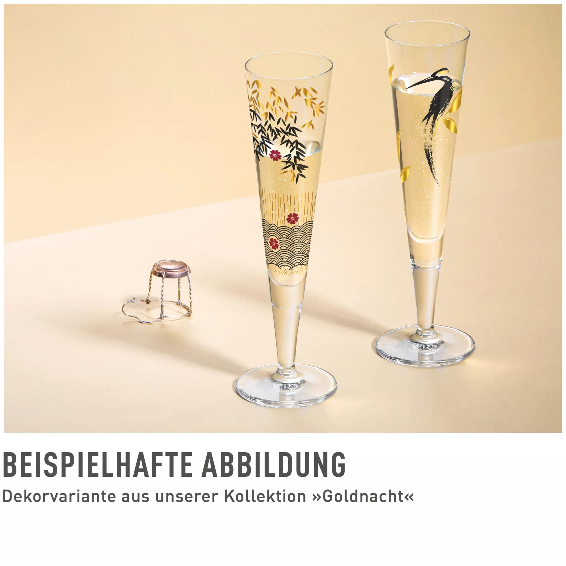 Ritzenhoff GOLDNACHT CHAMPAGNERGLAS #24
