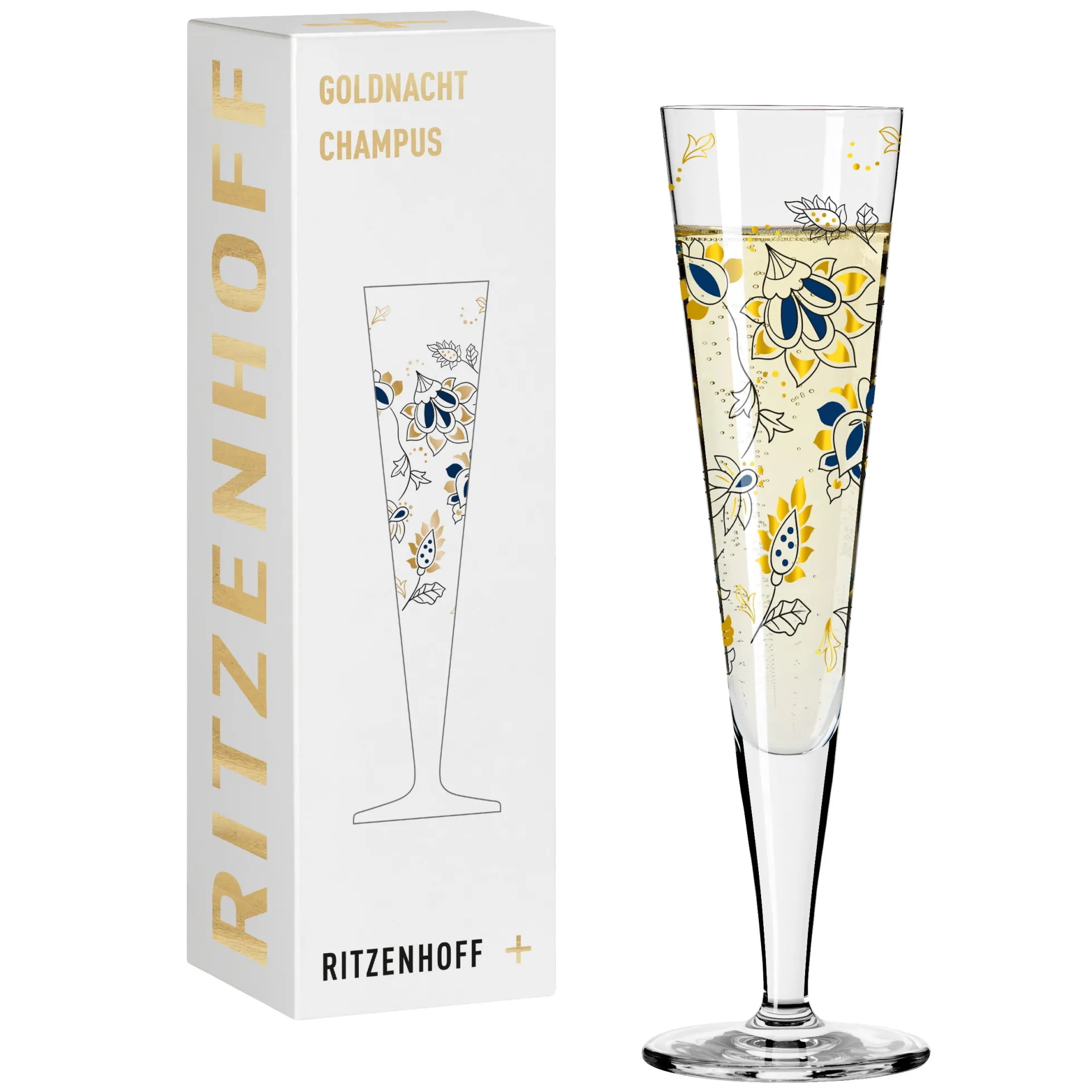 Ritzenhoff GOLDNACHT CHAMPAGNERGLAS #44