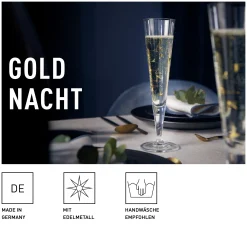 Ritzenhoff GOLDNACHT CHAMPAGNERGLAS #44