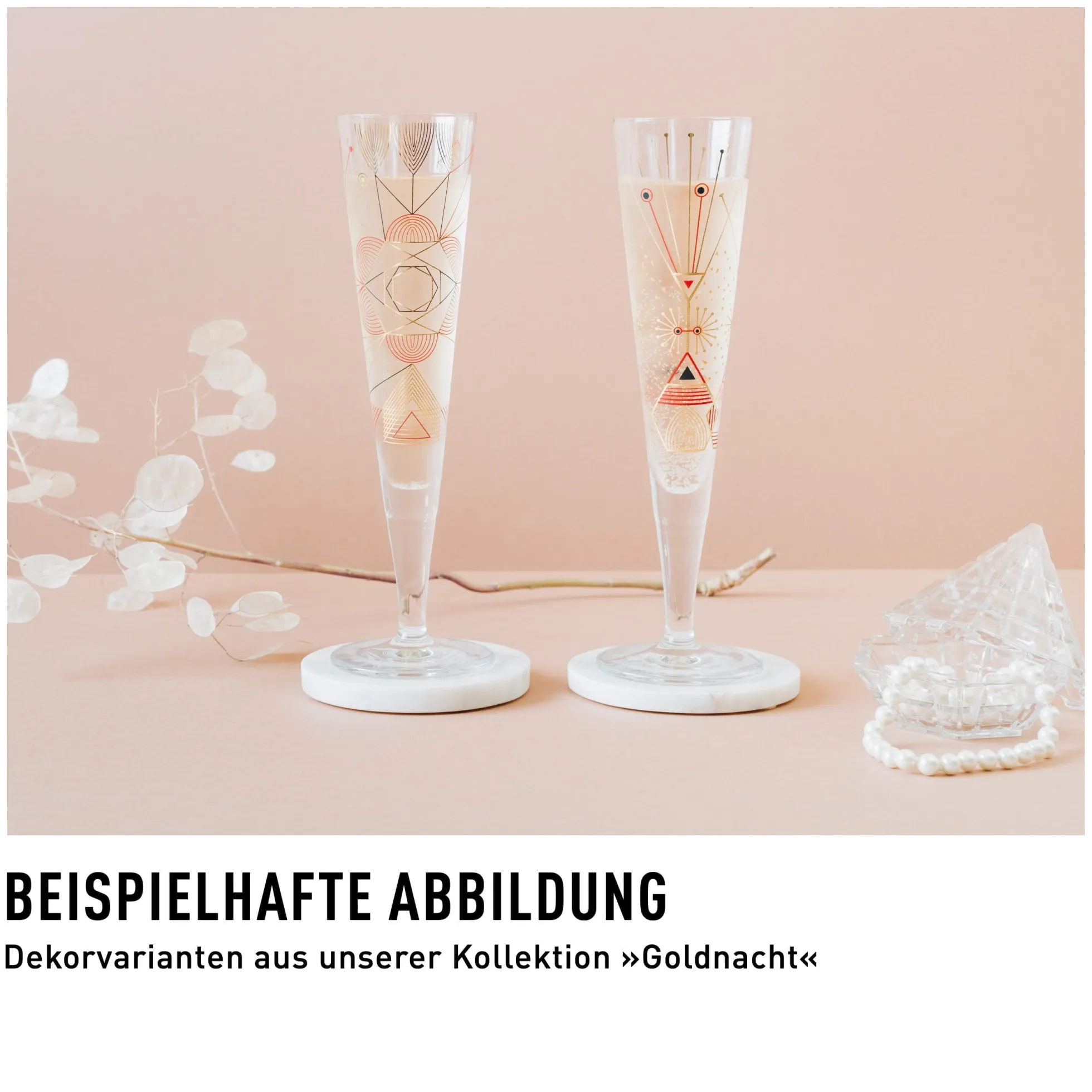 Ritzenhoff GOLDNACHT CHAMPAGNERGLAS #44