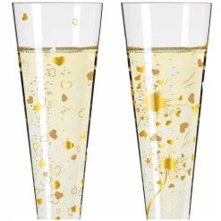Ritzenhoff GOLDNACHT CHAMPAGNERGLAS-SET F24