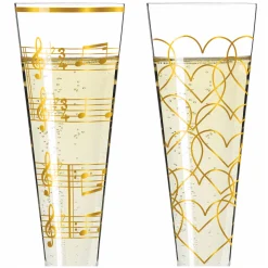 Ritzenhoff goldnacht champagnerglas-set h23