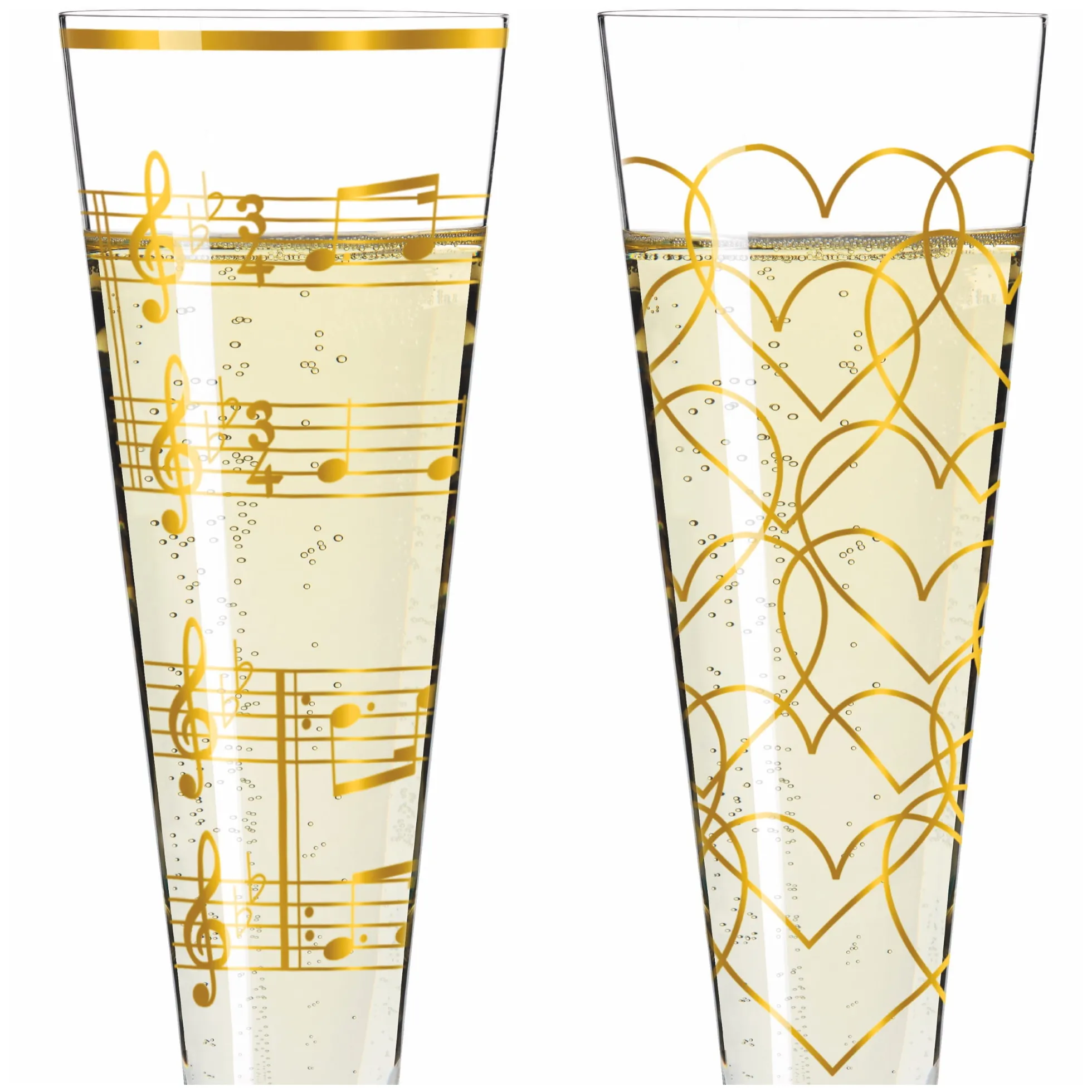 Ritzenhoff goldnacht champagnerglas-set h23