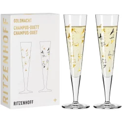Ritzenhoff GOLDNACHT CHAMPAGNERGLAS-SET H23