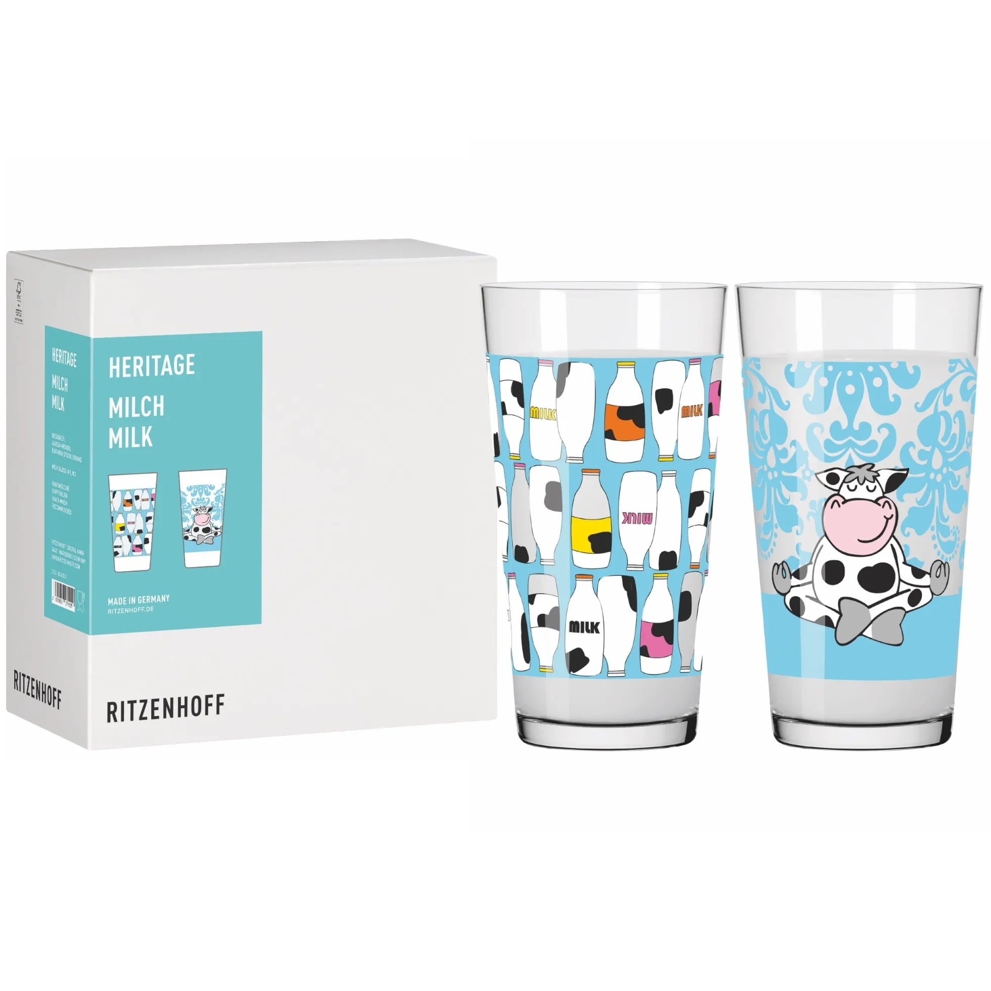 Ritzenhoff HERITAGE MILCHGLAS-SET H24 ANISSA MENDIL,