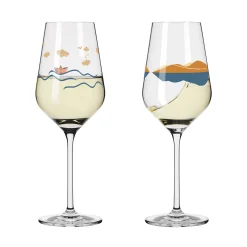 Ritzenhoff herzkristall weißweinglas-set h23