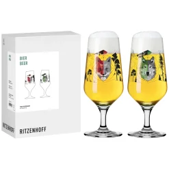 Ritzenhoff jäger & sammler bierglas-set #1 #2
