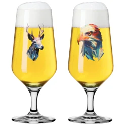 Ritzenhoff jäger & sammler bierglas-set #3 #4