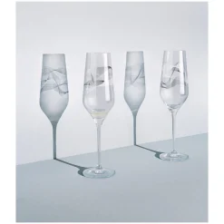 Ritzenhoff KRISTALLWIND CHAMPAGNERGLAS-SET #3, #4