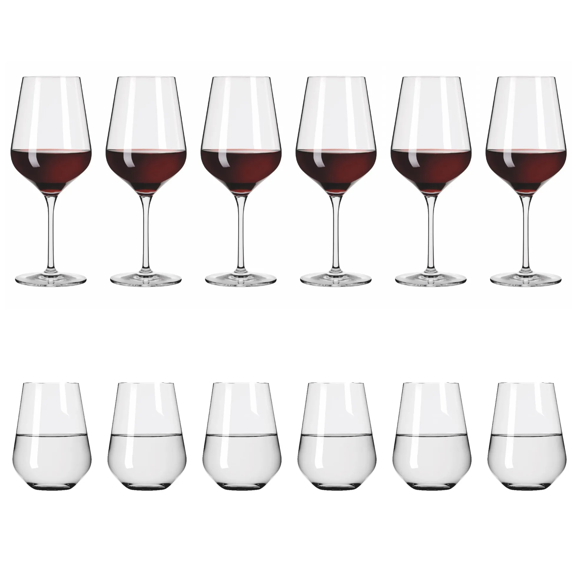 Ritzenhoff LICHTWEISS AURELIE ROTWEIN- UND WASSERGLAS-SET #1