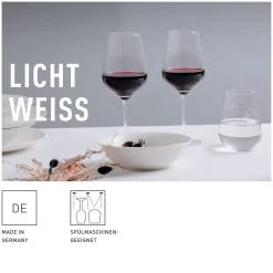 Ritzenhoff LICHTWEISS AURELIE ROTWEIN- UND WASSERGLAS-SET #1