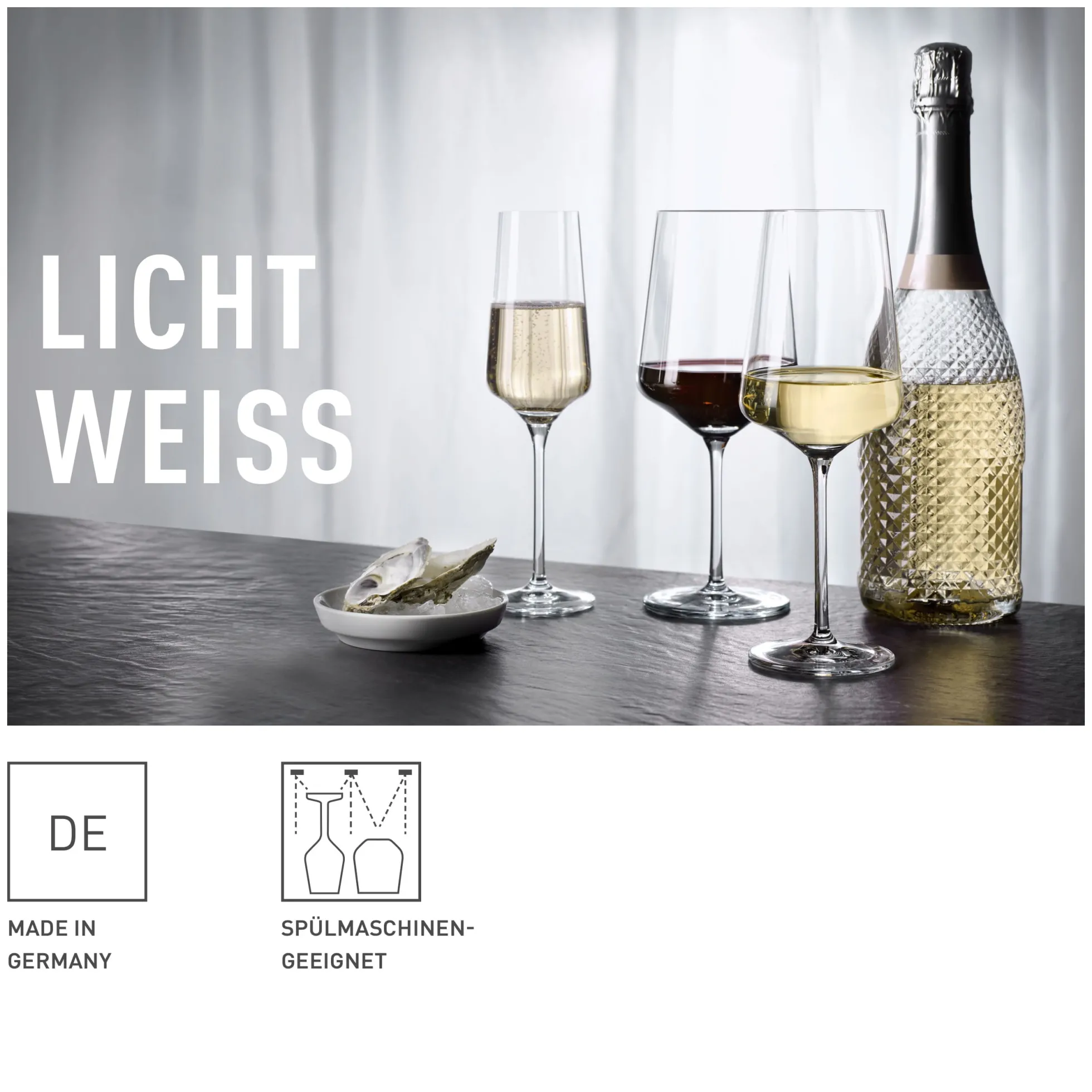 Ritzenhoff LICHTWEISS JULIE CHAMPAGNERGLAS-SET #1