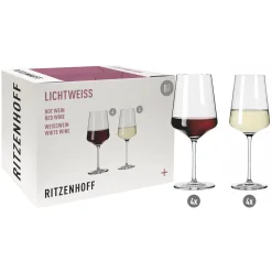 Ritzenhoff LICHTWEISS JULIE WEISS- UND ROTWEINGLAS-SET #3
