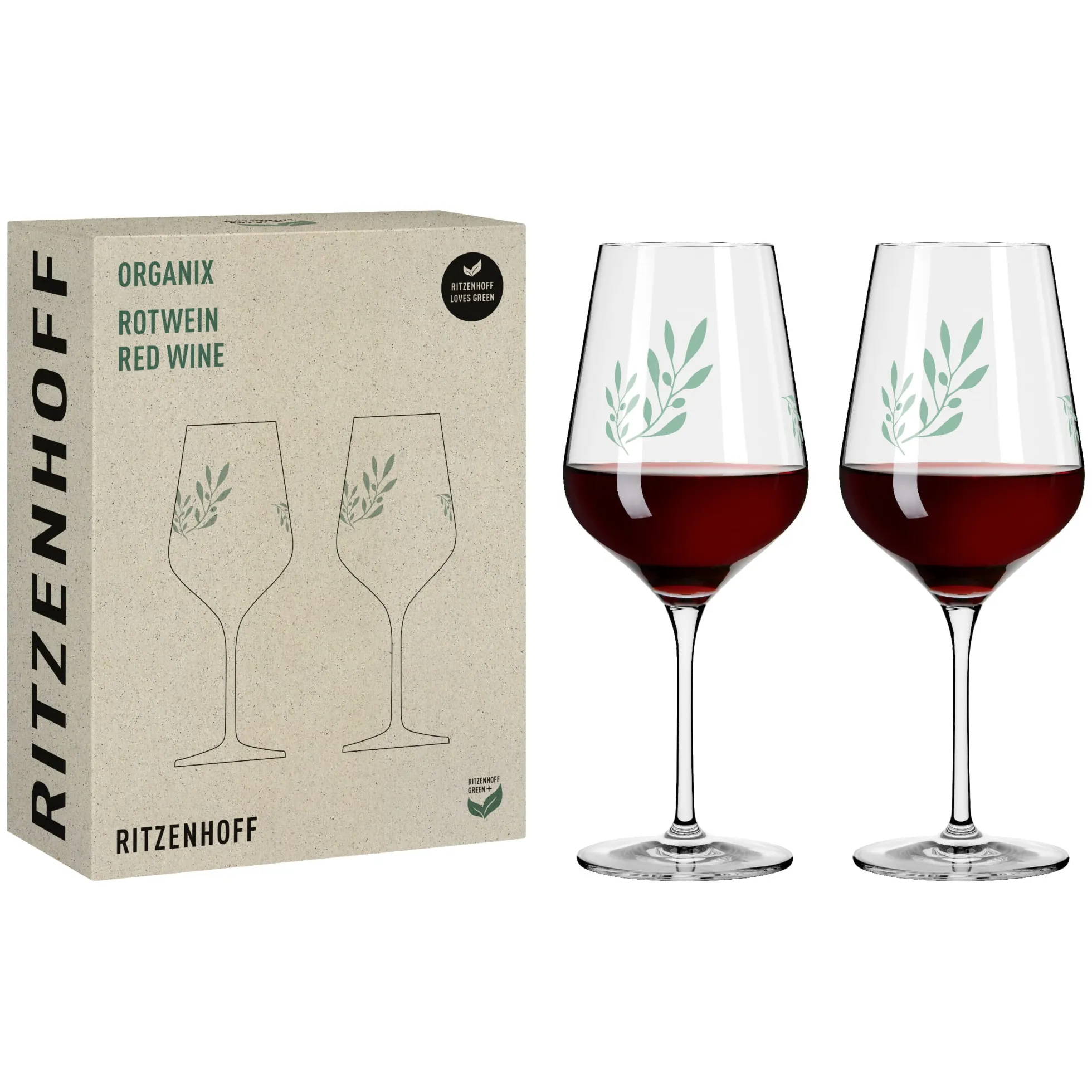 Ritzenhoff ORGANIX ROTWEINGLAS-SET #1