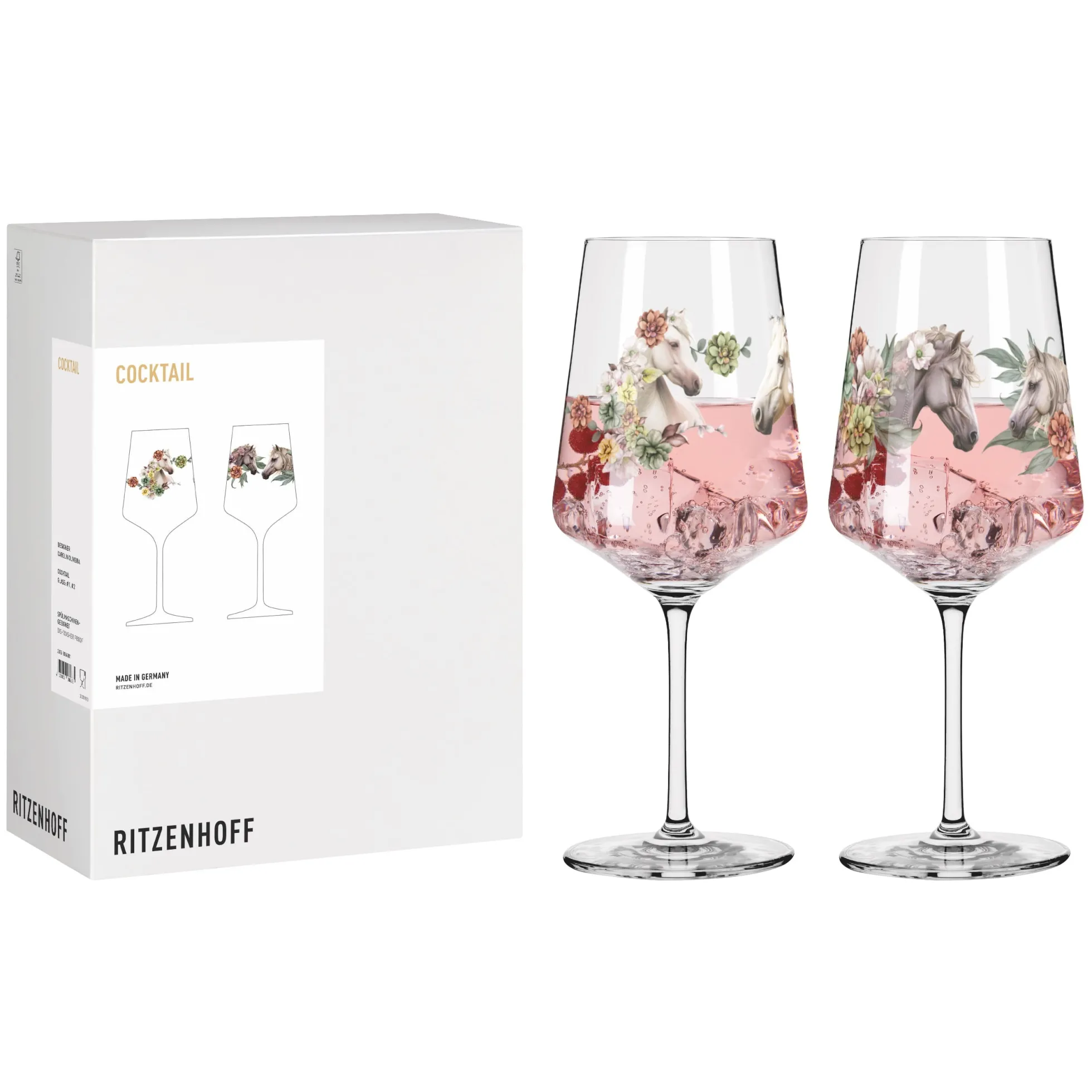 Ritzenhoff REITGOLD COCKTAIL WEINGLAS-SET #1 #2