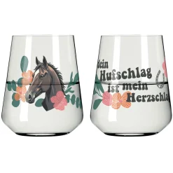 Ritzenhoff reitgold wasserglas-set #7 #8