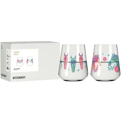 Ritzenhoff reitgold wasserglas-set #5 #6