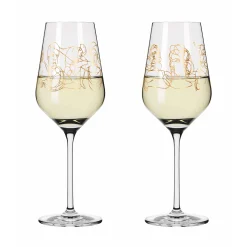 Ritzenhoff SAGENGOLD WEISSWEINGLAS-SET #1, #2